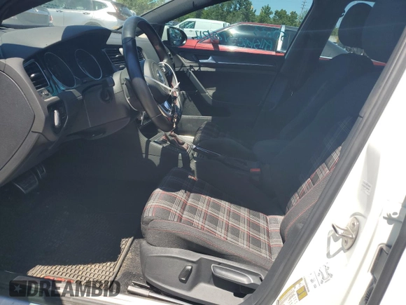 2020 Volkswagen Golf GTI S with VIN 3VW6T7AUXLM017267, listed as a Copart auction lot 58782074 with 42,181 mi miles and Salvage Title. Bid and sale history available at carsss.com. Image 7.