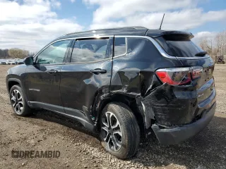 2022 Jeep Compass High Altitude z VIN 3C4NJDCB5NT224544, wystawiony jako Copart lot #49368335 z przebiegiem 18 094 mil mil oraz Szkoda całkowita • Salvage title. Historia ofert i sprzedaży dostępna na DreamBid. Obrazek 2.