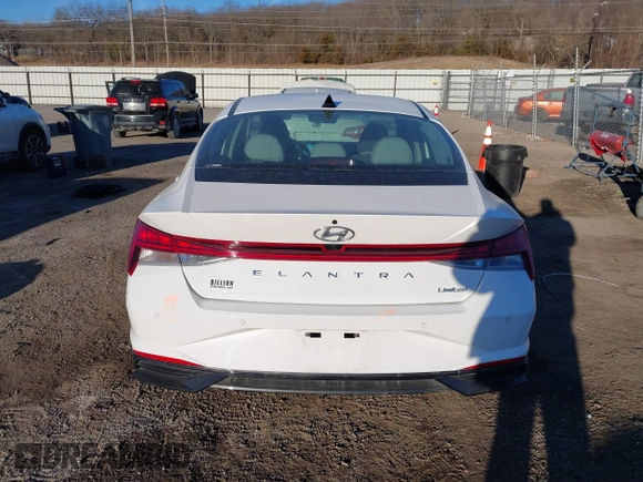 2023 Hyundai Elantra Limited with VIN 5NPLP4AG5PH114603, listed as a IAAI auction lot 41451811 with 11,612 mi miles and . Bid and sale history available at DreamBid. Image 17.