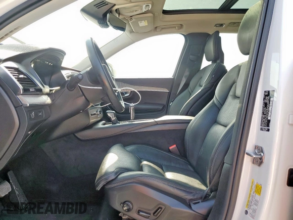 2021 Volvo XC90 Inscription with VIN YV4A22PL7M1769604, listed as a Copart auction lot 57509515 with 48,158 mi miles and Salvage title. Bid and sale history available at DreamBid. Image 7.