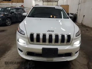 2018 Jeep Cherokee Overland with VIN 1C4PJMJX9JD613338, listed as a Copart auction lot 88442495 with 55,597 mi miles and Non Repairable. Bid and sale history available at carsss.com. Image 5.