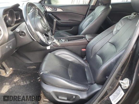 2017 Mazda 3 Grand Touring with VIN JM1BN1W39H1141169, listed as a Copart auction lot 74678054 with 158,067 mi miles and Salvage Title. Bid and sale history available at DreamBid. Image 7.