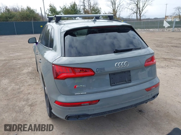 2019 Audi SQ5 Prestige with VIN WA1C4AFY2K2071710, listed as a IAAI auction lot 41893399 with 90,393 mi miles. Bid and sale history available at carsss.com. Image 3.