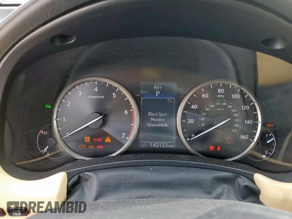 2016 Lexus NX 200t with VIN JTJYARBZ1G2023315, listed as a Copart auction lot 53618905 with 142,123 mi miles and Salvage title. Bid and sale history available at DreamBid. Image 9.