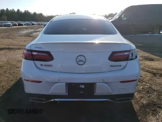 2018 Mercedes-Benz E-Class E 400 with VIN WDD1J6GB0JF009586, listed as a Copart auction lot 87794405 with 66,647 mi miles and Salvage Title. Bid and sale history available at carsss.com. Image 6.