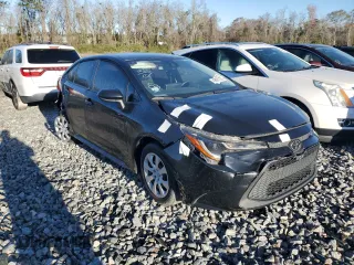 2022 Toyota Corolla LE with VIN JTDEPMAE1NJ209512, listed as a Copart auction lot 49896135 with 45,924 mi miles and Non Repairable. Bid and sale history available at carsss.com. Image 4.