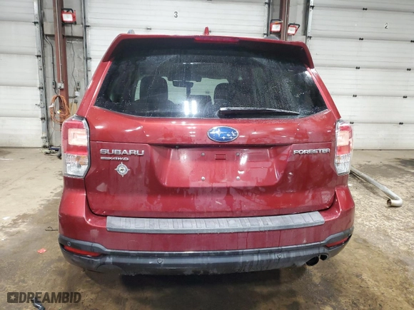 2018 Subaru Forester Limited with VIN JF2SJARC5JH468061, listed as a Copart auction lot 49667025 with 0 mi miles and Salvage Title. Bid and sale history available at carsss.com. Image 6.