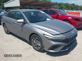 2024 Hyundai Elantra SEL with VIN KMHLM4DG8RU786020, listed as a IAAI auction lot 42618921 with 34,745 mi miles and . Bid and sale history available at DreamBid. Image 1.