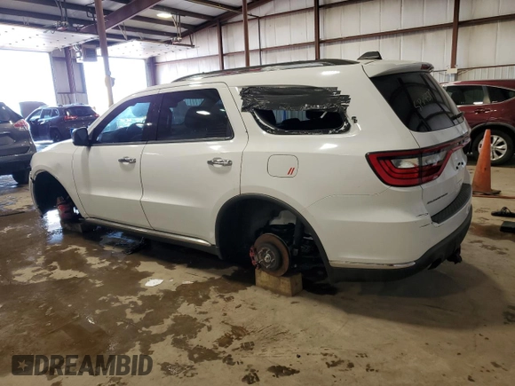 2015 Dodge Durango SXT with VIN 1C4RDHAG6FC789171, listed as a Copart auction lot 56335945 with 165,990 mi miles and Salvage title. Bid and sale history available at DreamBid. Image 2.