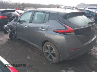 2022 Nissan LEAF SV Plus with VIN 1N4BZ1CV8NC559061, listed as a IAAI auction lot 41487798 with Not Provided miles and . Bid and sale history available at DreamBid. Image 3.