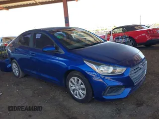 2018 Hyundai Accent SE with VIN 3KPC24A3XJE035063, listed as a IAAI auction lot 41885323 with 93,934 mi miles. Bid and sale history available at carsss.com. Image 1.