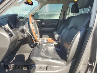 2018 Infiniti QX80 with VIN JN8AZ2NC1J9441260, listed as a Copart auction lot 67127054 with 132,043 mi miles and Salvage Title. Bid and sale history available at carsss.com. Image 7.