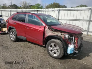 2023 Toyota RAV4 XLE with VIN 2T3W1RFVXPW275072, listed as a Copart auction lot 51076625 with 17,741 mi miles and Salvage Title. Bid and sale history available at carsss.com. Image 4.