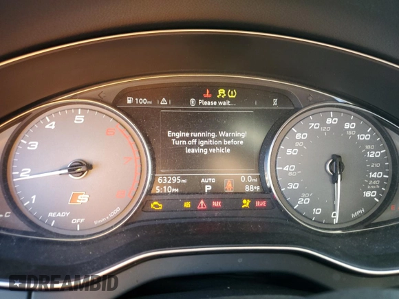 2018 Audi SQ5 Premium Plus with VIN WA1A4AFY3J2144217, listed as a Copart auction lot 70313064 with 63,295 mi miles and Salvage Title. Bid and sale history available at DreamBid. Image 9.