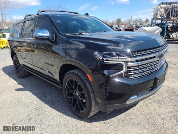 2023 Chevrolet Suburban Premier with VIN 1GNSKFKDXPR118527, listed as a Copart auction lot 49397994 with 17,039 mi miles. Bid and sale history available at carsss.com. Image 1.