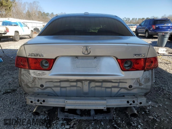 2007 Acura TSX Navi with VIN JH4CL96937C021639, listed as a Copart auction lot 89138225 with 96,671 mi miles and Salvage Title. Bid and sale history available at carsss.com. Image 6.