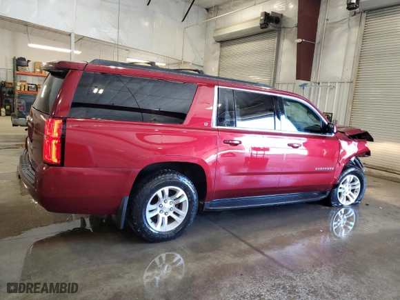 2017 Chevrolet Suburban LT with VIN 1GNSKHKC3HR221504, listed as a Copart auction lot 47999335 with 107,607 mi miles and Salvage Title. Bid and sale history available at carsss.com. Image 3.