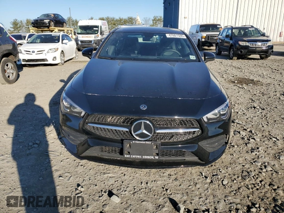 2021 Mercedes-Benz CLA with VIN W1K5J4HB0MN211293, listed as a Copart auction lot 47601595 with 23,795 mi miles and Salvage Title. Bid and sale history available at carsss.com. Image 5.