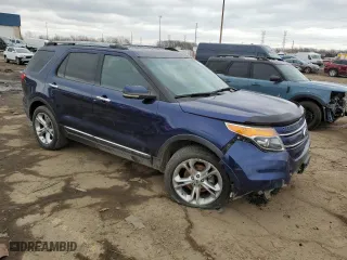 2011 Ford Explorer Limited with VIN 1FMHK8F84BGA02381, listed as a Copart auction lot 50523115 with 203,643 mi miles and Salvage Title. Bid and sale history available at carsss.com. Image 4.