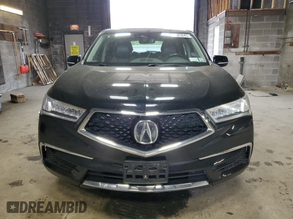2017 Acura MDX Technology with VIN 5FRYD4H52HB016419, listed as a Copart auction lot 59323645 with 106,206 mi miles and Salvage title. Bid and sale history available at DreamBid. Image 5.