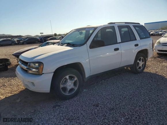 2007 Chevrolet TrailBlazer LT with VIN 1GNDT13SX72237435, listed as a Copart auction lot 87936455 with 134,908 mi miles and Salvage Title. Bid and sale history available at carsss.com. Image 1.
