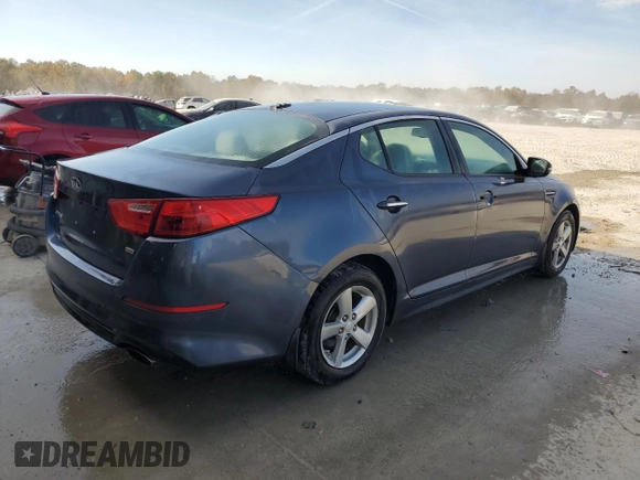 2015 Kia Optima LX with VIN 5XXGM4A75FG370163, listed as a Copart auction lot 76329974 with 106,273 mi miles and Clean Title. Bid and sale history available at carsss.com. Image 3.