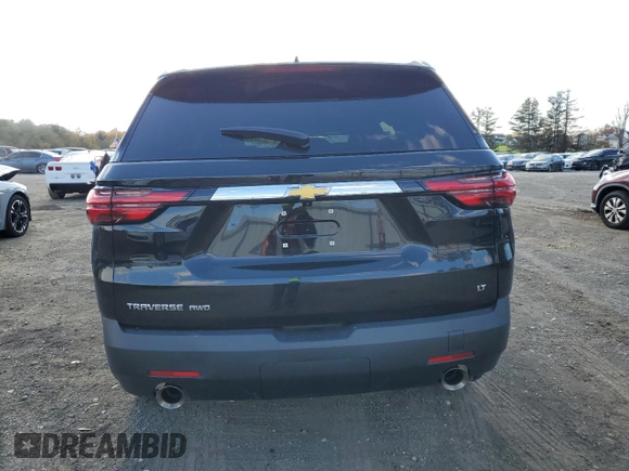 2023 Chevrolet Traverse LT Cloth with VIN 1GNEVGKW5PJ211000, listed as a Copart auction lot 75923953 with 4,393 mi miles. Bid and sale history available at carsss.com. Image 6.