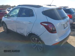 2021 Buick Encore Preferred with VIN KL4CJESM4MB371786, listed as a IAAI auction lot 41262590 with 75,560 mi miles. Bid and sale history available at carsss.com. Image 3.