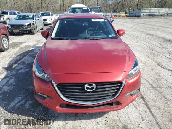 2017 Mazda 3 Sport with VIN 3MZBN1U75HM131437, listed as a Copart auction lot 54144505 with 73,000 mi miles and Salvage Title. Bid and sale history available at DreamBid. Image 5.