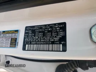 2022 Hyundai Palisade Calligraphy с VIN KM8R74HE6NU437314, выставлен на аукционе Copart как лот 60543745 с пробегом 56 174 миль миль и Списание • Salvage title. История ставок и продаж доступна на DreamBid. Изображение 14.