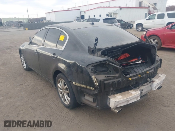 2007 Infiniti G35 G35x with VIN JNKBV61F77M824658, listed as a IAAI auction lot 40803695 with Not Provided miles and . Bid and sale history available at DreamBid. Image 3.