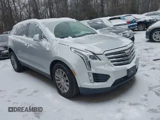 2017 Cadillac XT5 Luxury AWD z VIN 1GYKNDRS6HZ247580, wystawiony jako IAAI lot #41600234 z przebiegiem 82 480 mil mil oraz . Historia ofert i sprzedaży dostępna na DreamBid. Obrazek 1.