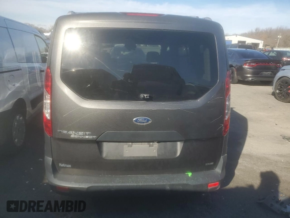 2020 Ford Transit Connect XL with VIN NM0GE9E25L1462905, listed as a Copart auction lot 69368374 with 8,004 mi miles and Salvage title. Bid and sale history available at DreamBid. Image 6.