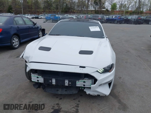 2020 Ford Mustang GT with VIN 1FA6P8CF2L5189929, listed as a IAAI auction lot 41946978 with 41,810 mi miles and . Bid and sale history available at DreamBid. Image 12.