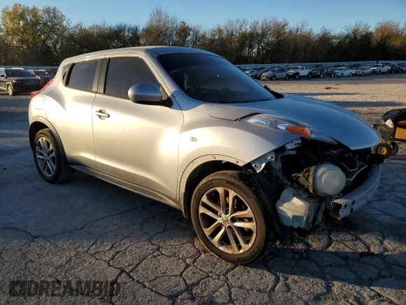 2012 Nissan Juke SV with VIN JN8AF5MR2CT112783, listed as a Copart auction lot 81795304 with 136,587 mi miles and Salvage Title. Bid and sale history available at carsss.com. Image 4.
