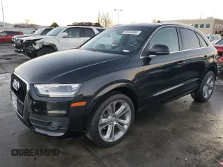 2015 Audi Q3 Prestige with VIN WA1FFCFS5FR013425, listed as a Copart auction lot 88546995 with 39,056 mi miles and Salvage title. Bid and sale history available at DreamBid. Image 1.