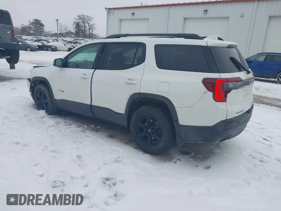 2021 GMC Acadia AT4 with VIN 1GKKNLLS7MZ218872, listed as a IAAI auction lot 41292136 with 41,332 mi miles and . Bid and sale history available at DreamBid. Image 3.