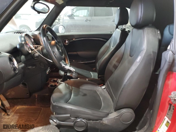 2013 MINI Cooper Convertible with VIN WMWZN3C59DT135481, listed as a Copart auction lot 66724104 with 152,597 mi miles and Salvage Title. Bid and sale history available at carsss.com. Image 7.