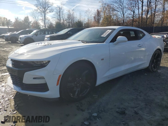 2019 Chevrolet Camaro 2SS z VIN 1G1FG1R7XK0153217, wystawiony jako Copart lot #82343044 z przebiegiem 59 058 mil mil oraz Szkoda całkowita • Salvage title. Historia ofert i sprzedaży dostępna na DreamBid. Obrazek 1.
