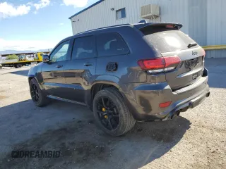 2018 Jeep Grand Cherokee Trackhawk with VIN 1C4RJFN96JC377074, listed as a Copart auction lot 53305975 with 27,625 mi miles and Salvage title. Bid and sale history available at DreamBid. Image 2.