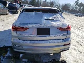 2019 Audi Q3 Premium with VIN WA1AECF35K1083330, listed as a Copart auction lot 87801965 with 0 mi miles and Salvage Title. Bid and sale history available at carsss.com. Image 6.