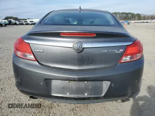2011 Buick Regal CXL Turbo TO3 with VIN W04GX5GV7B1044111, listed as a Copart auction lot 43941945 with 197,554 mi miles and Salvage Title. Bid and sale history available at carsss.com. Image 6.