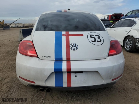 2012 Volkswagen Beetle 2.5L PZEV with VIN 3VWJP7AT7CM628377, listed as a Copart auction lot 85896624 with 75,574 mi miles and Salvage Title. Bid and sale history available at carsss.com. Image 6.