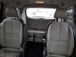 2016 Kia Sedona SX with VIN KNDMC5C10G6147873, listed as a Copart auction lot 43356985 with 133,356 mi miles and Salvage Title. Bid and sale history available at carsss.com. Image 10.