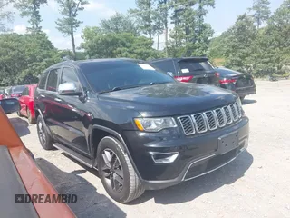 2019 Jeep Grand Cherokee Limited with VIN 1C4RJEBG7KC698975, listed as a IAAI auction lot 42700203 with 145,022 mi miles and . Bid and sale history available at DreamBid. Image 1.