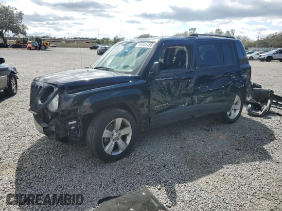 2017 Jeep Patriot Latitude with VIN 1C4NJPFB2HD183118, listed as a Copart auction lot 45502185 with 111,172 mi miles and Salvage Title. Bid and sale history available at DreamBid. Image 1.