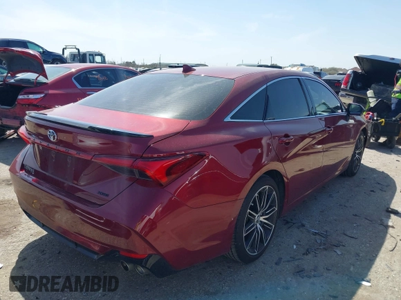 2019 Toyota Avalon XLE with VIN 4T1BZ1FB1KU010539, listed as a IAAI auction lot 41742985 with 58,988 mi miles. Bid and sale history available at carsss.com. Image 4.