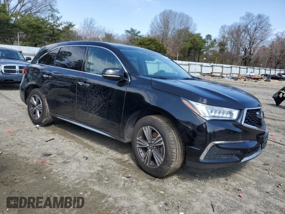 2018 Acura MDX with VIN 5J8YD4H38JL001718, listed as a Copart auction lot 49263275 with 109,512 mi miles and Salvage Title. Bid and sale history available at carsss.com. Image 4.