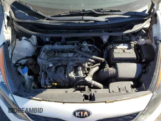 2014 Kia Rio EX with VIN KNADN5A38E6375578, listed as a Copart auction lot 76340414 with 121,219 mi miles and Clean Title. Bid and sale history available at carsss.com. Image 11.