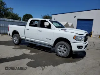 2024 Ram 2500 Big Horn with VIN 3C6UR5DJXRG401109, listed as a Copart auction lot 64012645 with 3,420 mi miles and Clean title. Bid and sale history available at DreamBid. Image 4.
